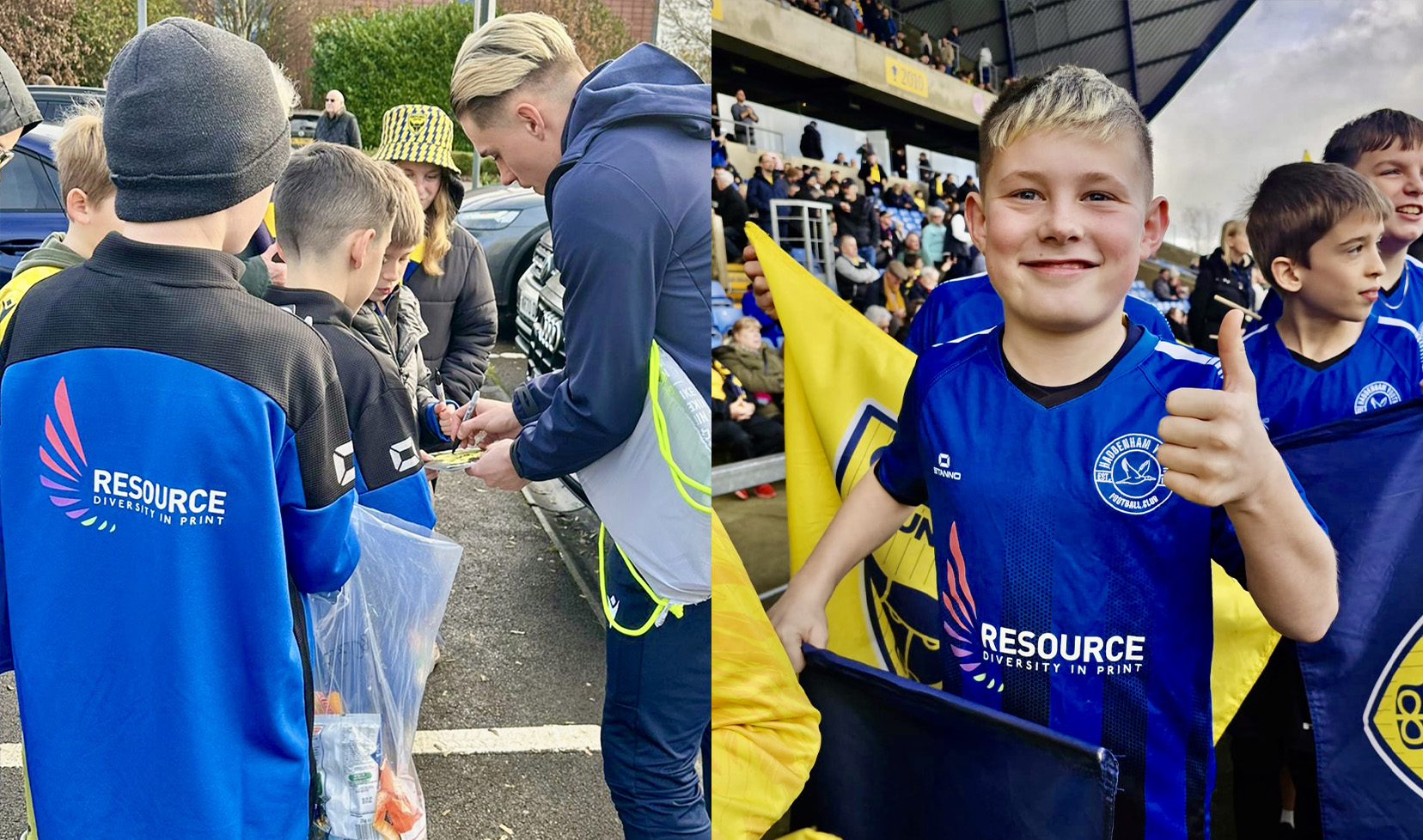 Haddenham Youth Football Club Signing