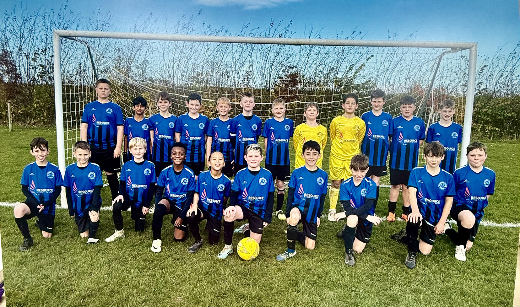 Haddenham Youth Football Club full squad